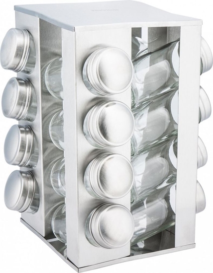 Picture of KingHoff STOJAK NA PRZYPRAWY 16 POJEMNIKÓW KINGHOFF KH-4007