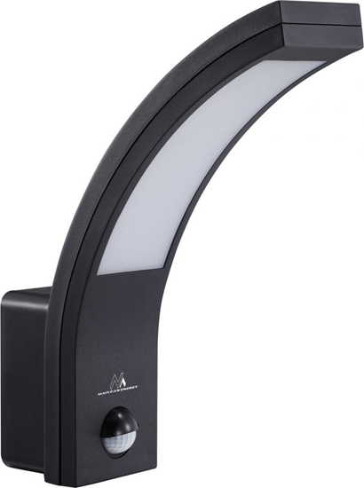 Picture of Kinkiet Maclean Lampa LED Maclean MCE244 B z czujnikiem ruchu na podczerwie 750lm 10W IP54 czarny