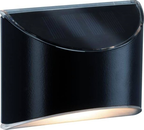 Picture of Kinkiet Paulmann Outdoor Solar owietlenie elewacji IP44 3000K Metal/Tworzywo sztuczne Szary