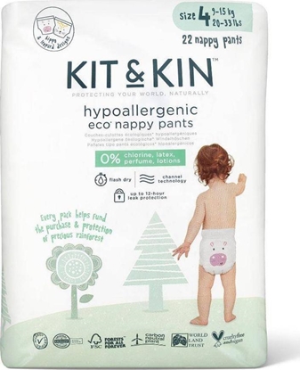 Picture of Kit and Kin Pieluchomajtki Nappy Pants 4, 9-15 kg, 22 szt.