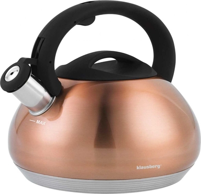 Изображение Klausberg CZAJNIK Z GWIZDKIEM KLAUSBERG 2,7L KB-7385 COPPER