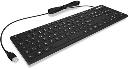 Attēls no KeySonic KSK-8030IN keyboard USB QWERTY US English Black