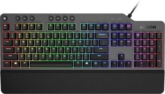 Изображение Klawiatura Lenovo Legion K500 RGB Gaming Czarna