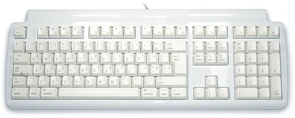 Attēls no Tactile Pro klawiatura mechaniczna Mac hub 3xUSB biała 