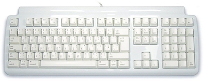 Picture of Klawiatura mechaniczna Tactile Pro Mac hub 3xUSB biała