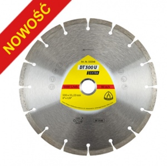 Picture of Klingspor Tarcza tnca diamentowa segmentowa DT 300U 125mm (325346)