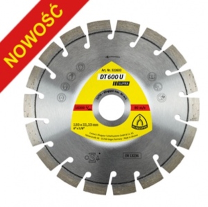 Picture of Klingspor Tarcza tnca diamentowa segmentowa DT 600U 230mm (322634)