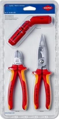 Picture of Knipex Zestaw narzdzi do prac elektroinstalacyjnych 340 mm 00 31 30 BK V01 (00 31 30 BK V01)
