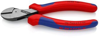 Attēls no Knipex Szczypce tnce boczne z przeoeniem x-cut 160mm - KN 73 02 160