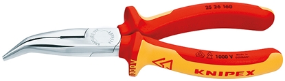 Attēls no Knipex Szczypce tnce póokrge wygite izolowane 160mm (2526160)