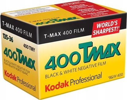 Изображение Kodak Film Klisza B&w 35mm Kodak T-max 400 135 36 Zd