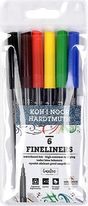 Picture of Koh I Noor Cienkopisy 6 kolorów