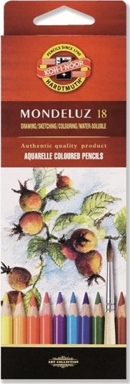 Picture of Koh I Noor Kredki akwarelowe 3717/K 18 kolorów (378011)