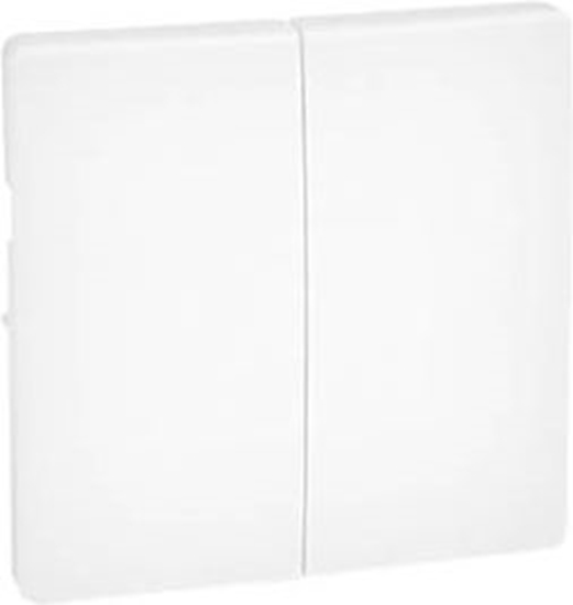 Изображение Kontakt-Simon 82 Klawisz podwójny cznika wiecznikowego, biay (82026-30)