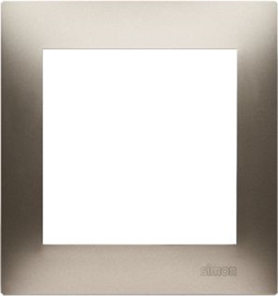 Attēls no Kontakt-Simon Ramka 1-krotna 54 Premium do puszek karton-gips zoty mat metalizowany (DRK1/44)