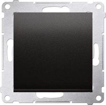 Picture of Kontakt-Simon Simon 54 cznik jednobiegunowy (modu) 10AX 250V szybkozcza czarny mat DW1.01/49