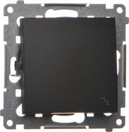 Picture of Kontakt-Simon Simon 54 cznik schodowy (modu) 10AX 250V szybkozcza czarny mat DW6.01/49