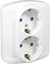 Изображение Kontakt-Simon Simon Basic Gniazdo podwójne z/u SCHUKO biae BGSZ2/11