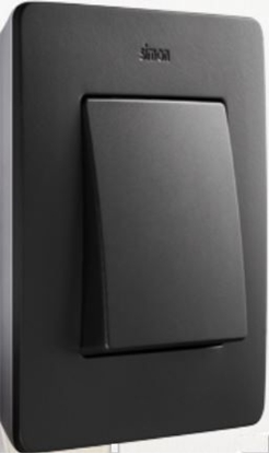 Изображение Kontakt-Simon Simon Detail 82 Ramka pojedyncza, grafitowa (8200610-238)