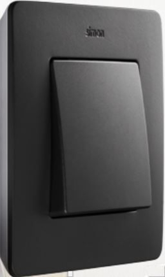 Picture of Kontakt-Simon Simon Detail 82 Ramka pojedyncza, grafitowa (8200610-238)