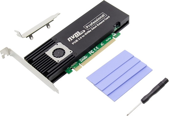 Изображение Kontroler ProXtend PCIe 3.0 x16 - M.2 NVMe M-key (PX-SA-10150)