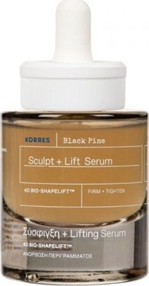 Изображение Korres KORRES_Black Pine Sculpt + Lift Serum ujdrniajce serum do twarzy 30ml