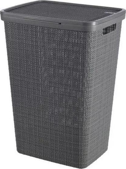 Picture of Kosz na pranie Curver Kosz na bielizn Curver JUTE 58L Ciemny szary