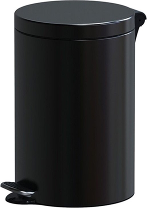 Изображение Kosz na mieci ALDA na peda czarny (AF612A-05)