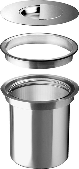 Picture of Kosz na mieci Blanco szafkowy stalowy (512471)