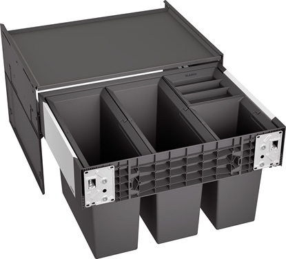 Attēls no Kosz na mieci Blanco szafkowy szary (526206)