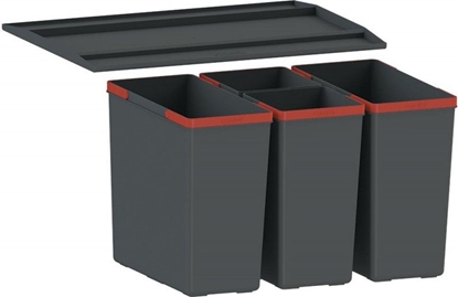 Picture of Kosz na mieci Franke Easy Soft szafkowy szary (7612981921743)