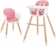 Attēls no KinderKraft Krzeseko do karmienia Sienna 2w1, róowe (KKKSIENPNK0000)