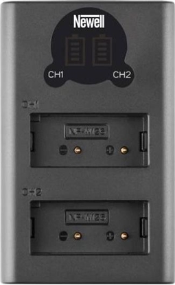 Изображение Ładowarka do aparatu Newell Ładowarka dwukanałowa Newell DL-USB-C do akumulatorów NP-W126