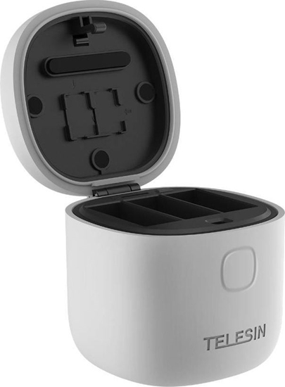 Picture of Telesin 3-slot waterproof charger Allin box Telesin for GoPro Hero 12 / Hero 11 / Hero 10 / Hero 9