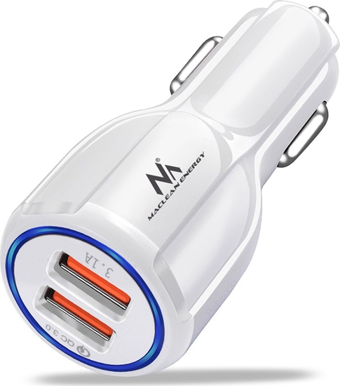 Picture of adowarka Maclean 2x USB-A 3.1 A  (MCE478 W)