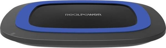 Изображение Realpower Ladegerät FreeCharge-10 + Adapter  schwarz/blau
