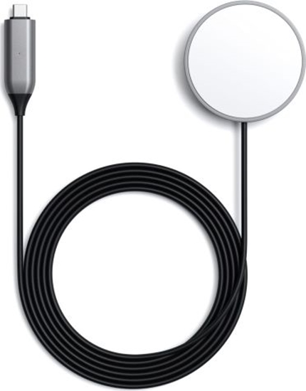 Изображение Satechi Magnetic Wireless Charging Cable space gray