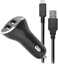 Attēls no adowarka SteelPlay STEELPLAY Car Charger with 2 USB Ports 2.6A + 2m Charge Cable Switch