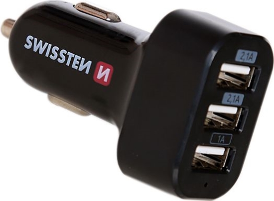 Picture of adowarka Swissten Car Charger 3x USB-A 5.2 A  (20111200)