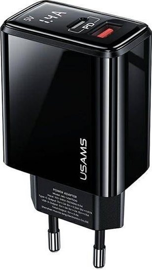 Picture of adowarka Usams US-CC133 1x USB-A 1x USB-C 3.4 A (CC133TC01)