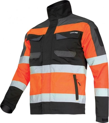 Picture of Lahti Pro Kurtka Ostrzegawcza Czarno-pomaraczowa XL (L4041204)