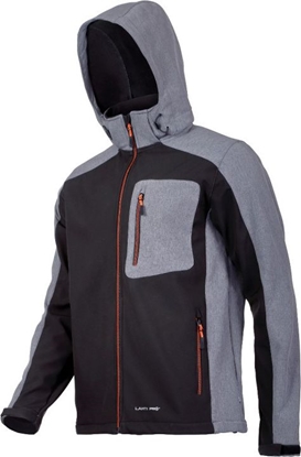 Picture of Lahti Pro Kurtka softshell z kapturem czarno-szara rozmiar XXXL (L4091606)