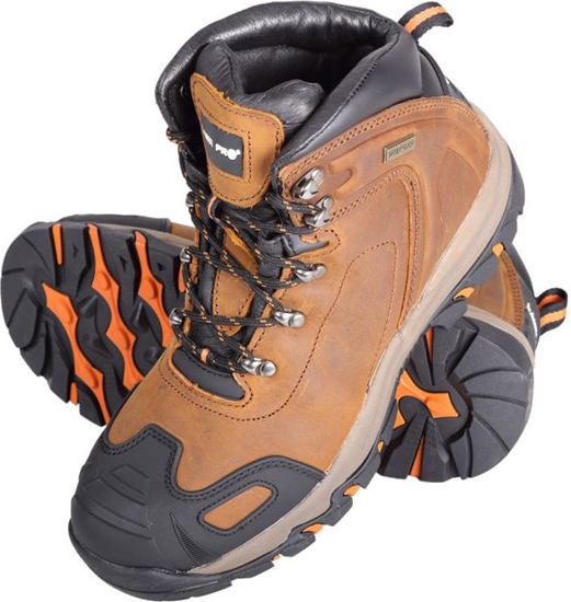 Picture of Lahti Pro Trzewiki bez podnoska Crazy Horse brzowe 44 (L3011544)