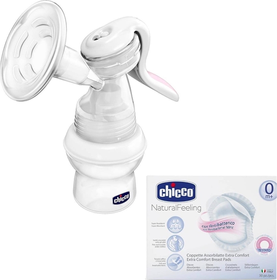 Изображение Chicco NaturalFeeling + Wkadki Laktacyjne 60szt