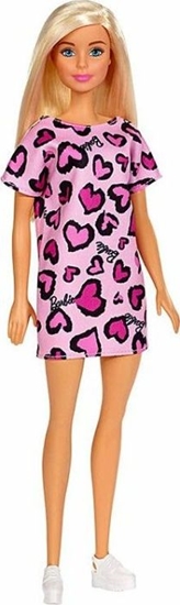 Picture of Lalka Barbie Mattel  w różowej sukience (T7439/GHW45)