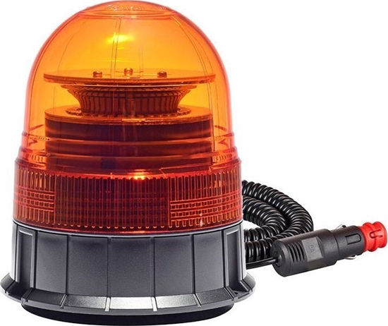 Изображение Lampa ostrzegawcza na magnes 39 LED 12/24V pomarańczowa, E9 R65 R10 uniwersalny