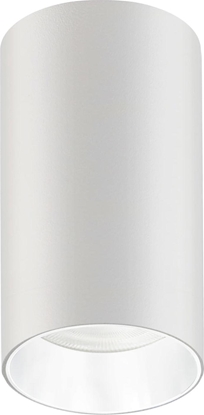 Изображение Lampa sufitowa Maclean Oprawa natynkowa / tuba Maclean, punktowa, okrga, aluminiowa, GU10, 55x100mm, kolor biay/zoty, MCE458 W/G