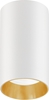 Изображение Lampa sufitowa Maclean Oprawa natynkowa / tuba Maclean, punktowa, okrga, aluminiowa, GU10, 55x100mm, kolor biay/zoty, MCE458 W/G