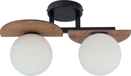 Изображение Lampa sufitowa Sigma Lampa sufitowa LED Ready brzowa do biura Sigma MIRROR 33301