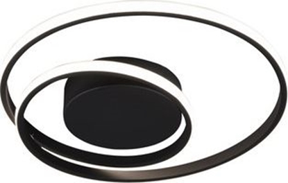 Изображение Lampa sufitowa Trio Czarna lampa przysufitowa LED do jadalni Trio RL ZIBAL R62911132